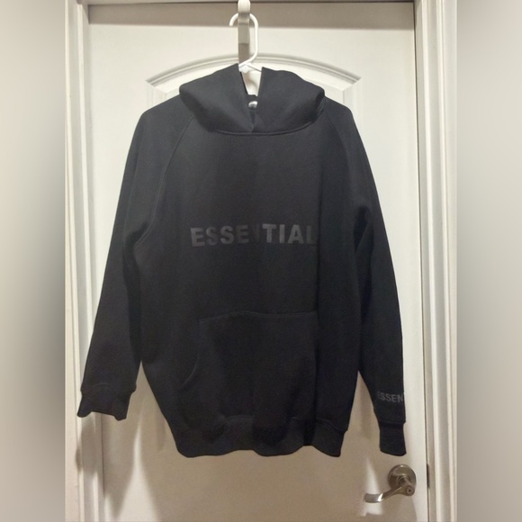 Fear of God Essentials Black Hoodie